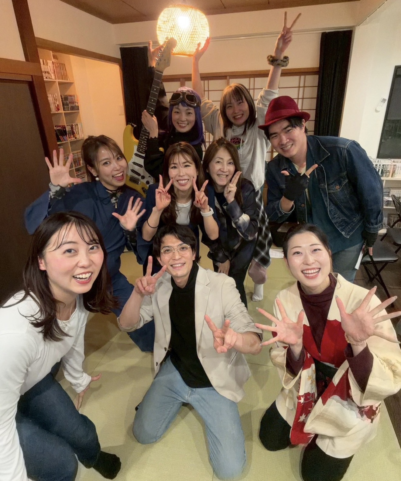 Creators Campのオフ会で集まるメンバー